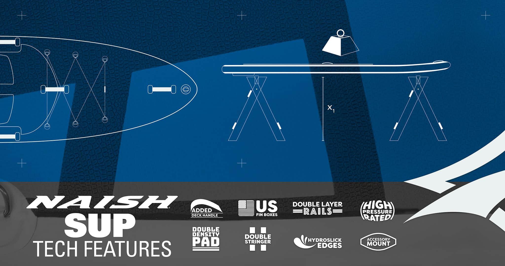 2020 Naish Inflatable SUP Tech - Naish.com