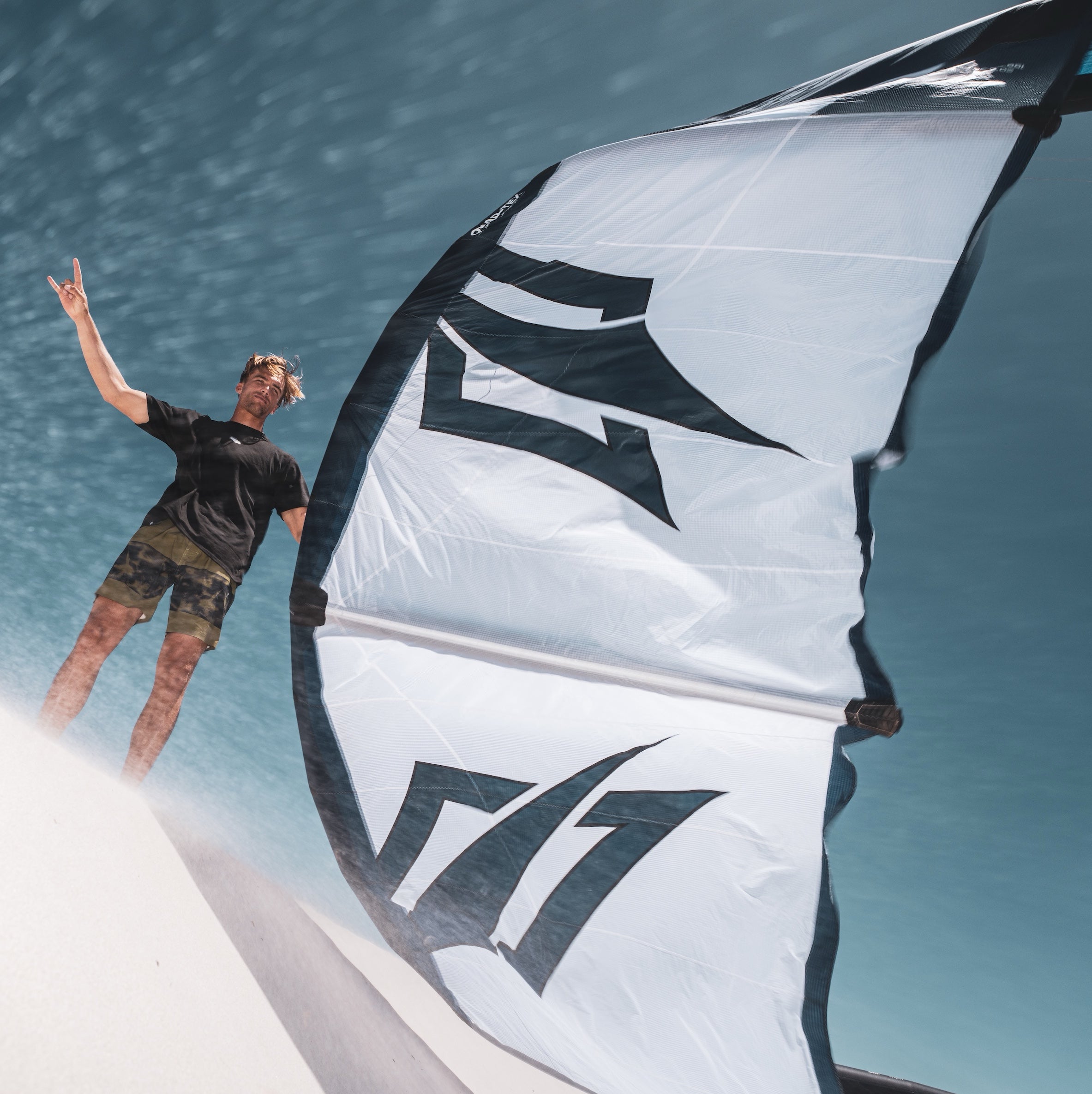 South African Adrenaline Seeker Jason van der Spuy Joins Team Naish