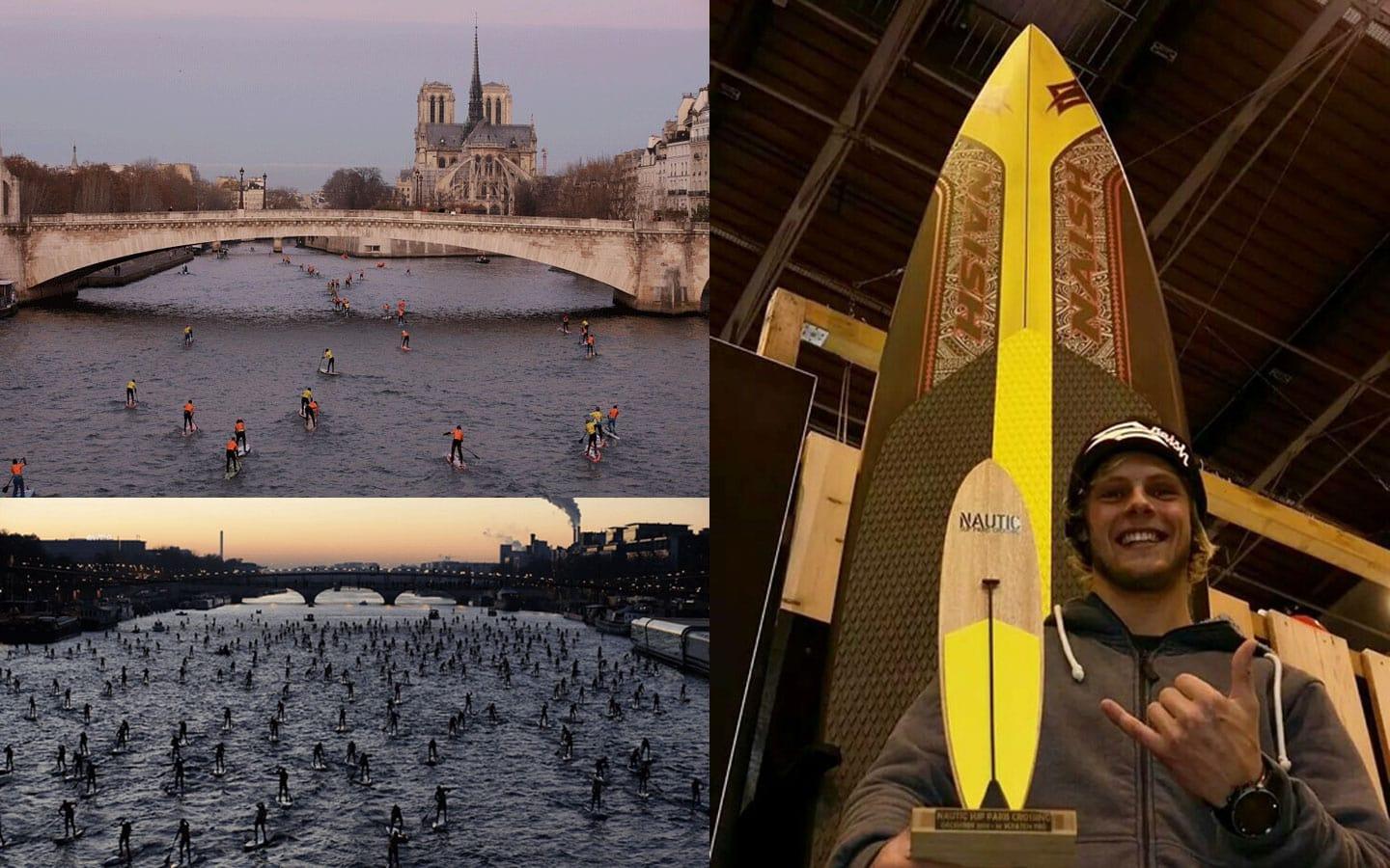 Casper Steinfath Takes 1st at the 2014 Nautic SUP Paris Crossing - Naish.com