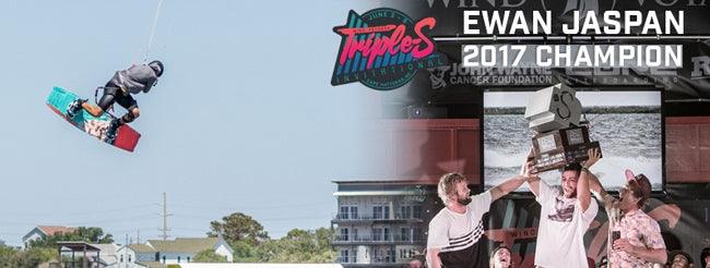 Ewan Jaspan Wins the 2017 Wind Voyager Triple-S Invitational - Naish.com