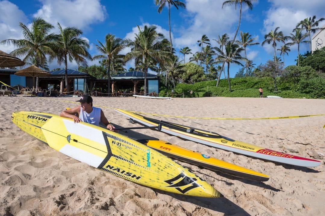 Kody Kerbox blasts to the podium on Oahu - Naish.com