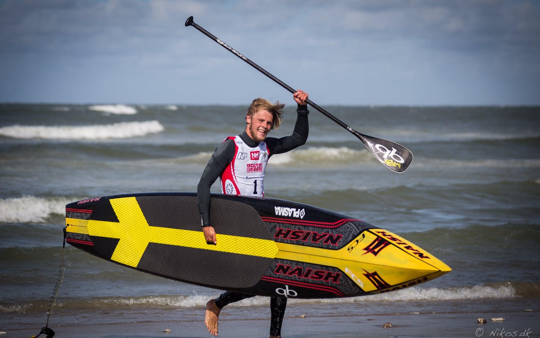 Naish’s Casper Steinfath defends his Title as the 2014 Danish SUP Surf and Racing Champion - Naish.com