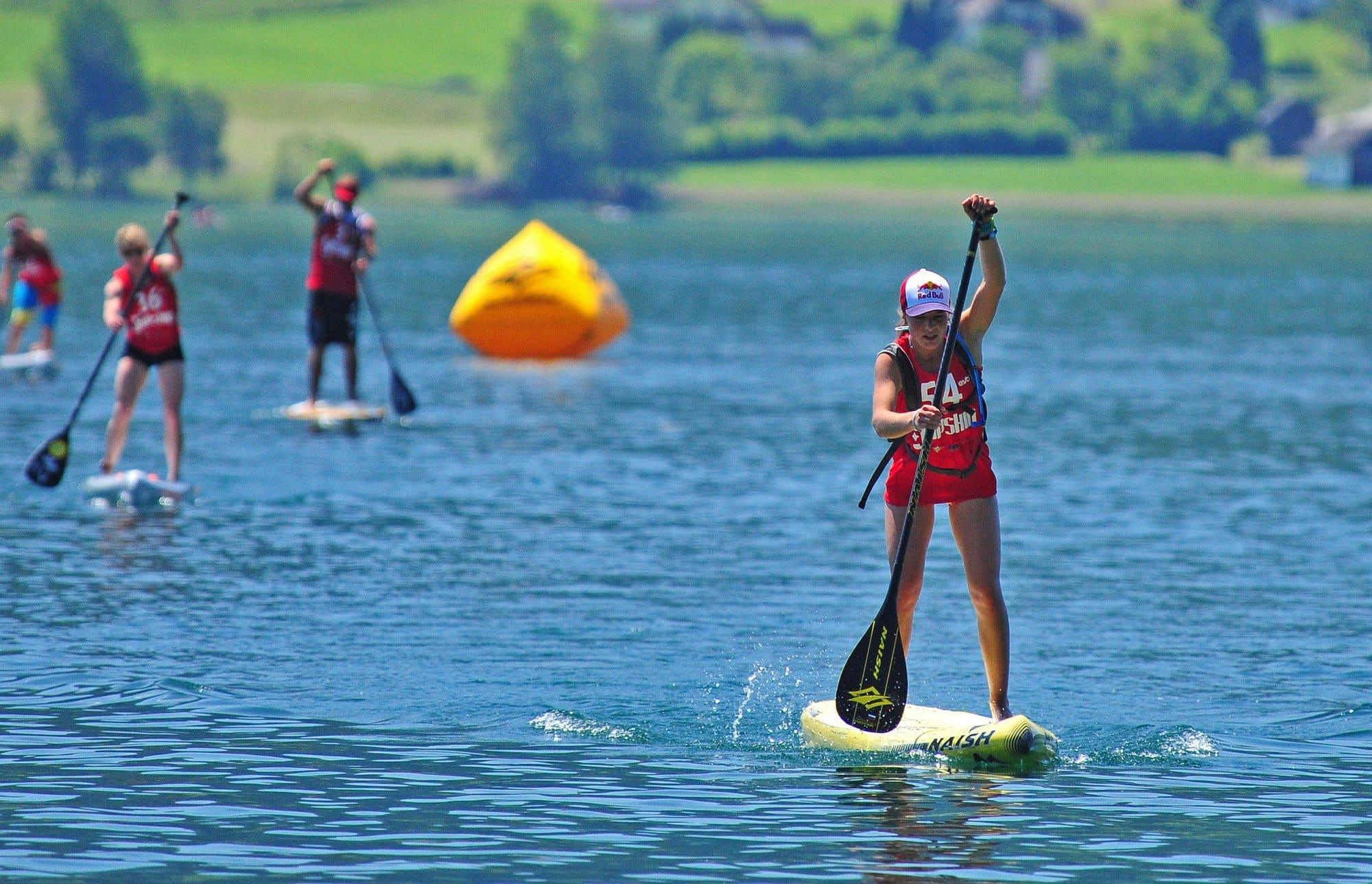 Naish's Manca Notar Takes Austria in the 2014 SUP Alps Trophy - Naish.com