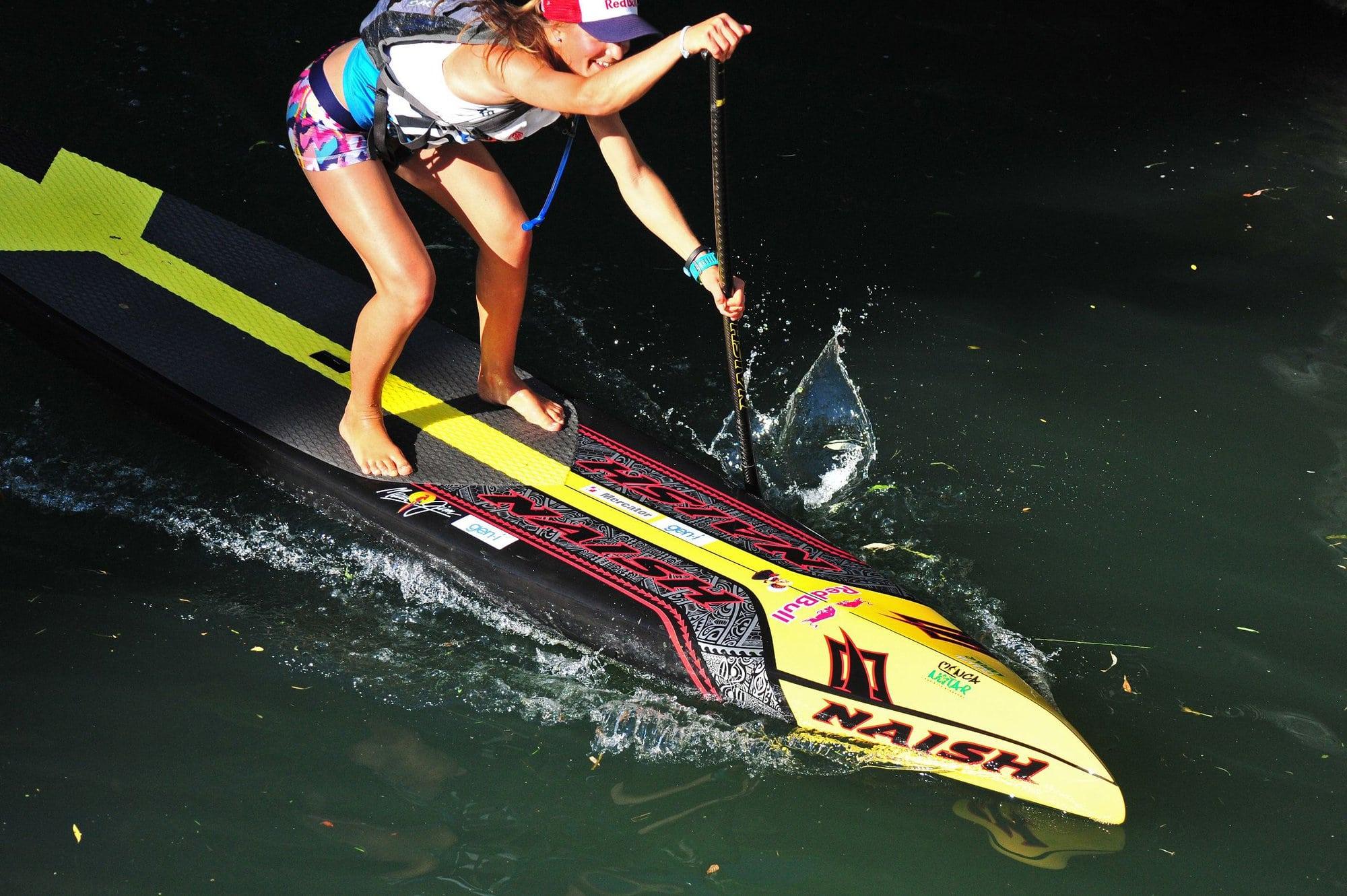 Naish’s Manca Notar Wins The SUP Sprint Grand Prix Ljubljana - Naish.com