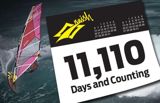 11,110 days and Counting - Naish.com