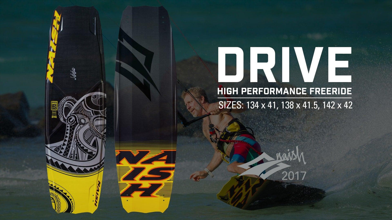 2017 Drive – High Performance Freeride - Naish.com