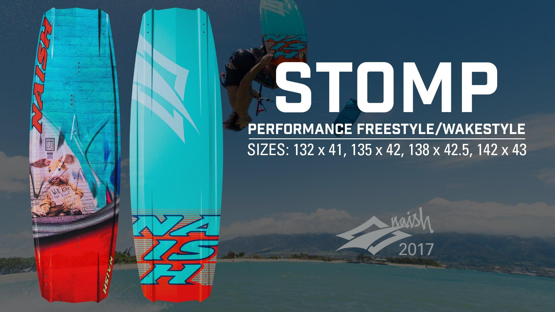 2017 Stomp – Performance Freestyle/Wakestyle - Naish.com