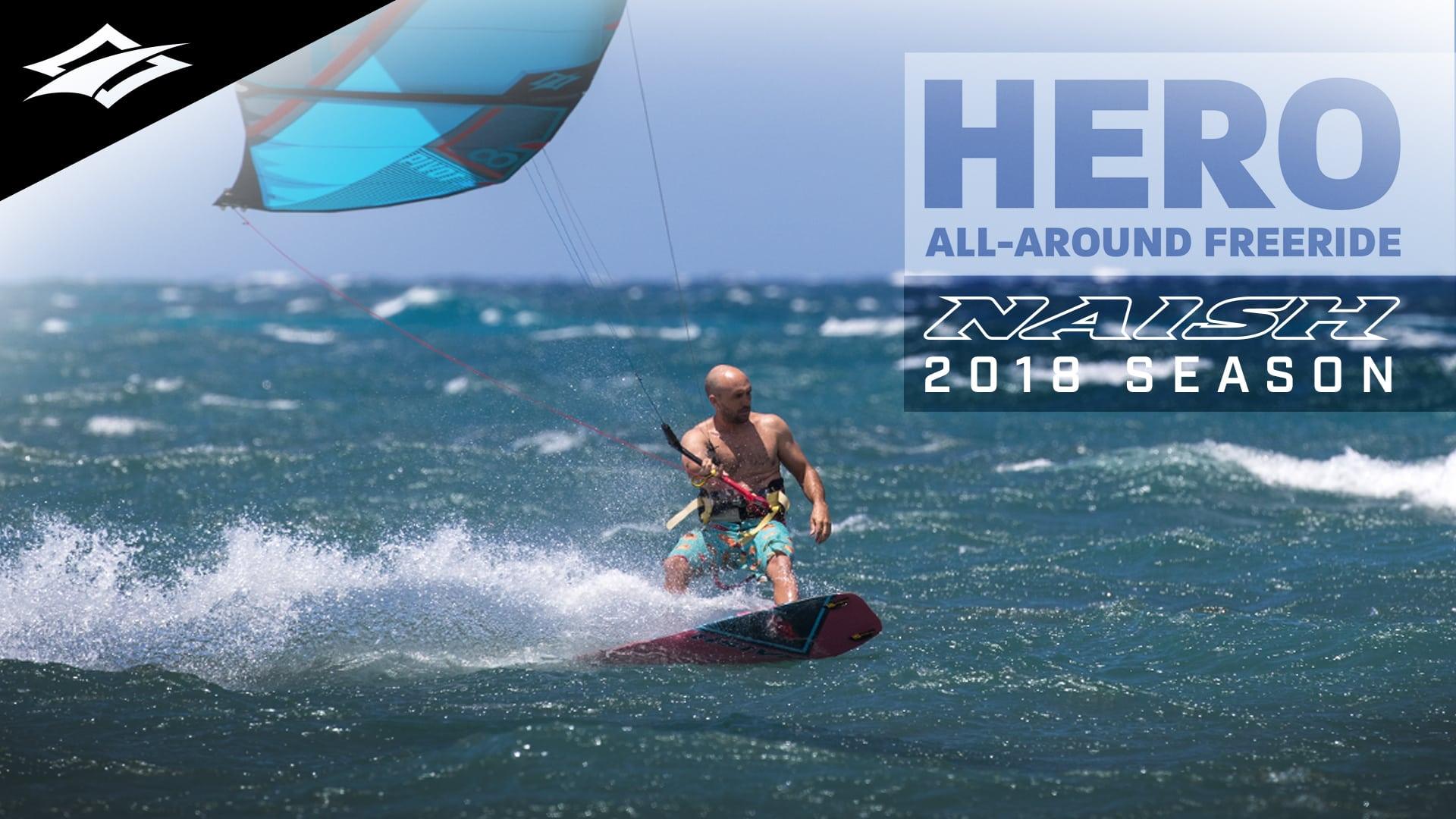 2018 Hero | All-around Freeride Twin Tip - Naish.com