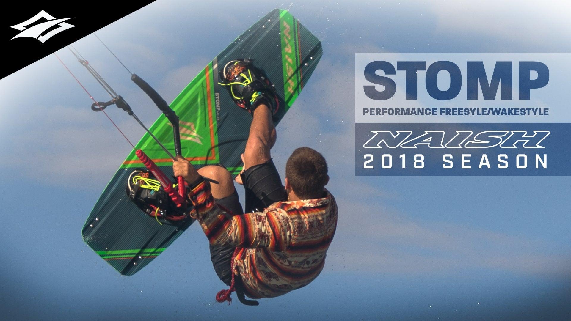 2018 Stomp | Performance Freestyle, Wakestyle Twin Tip - Naish.com