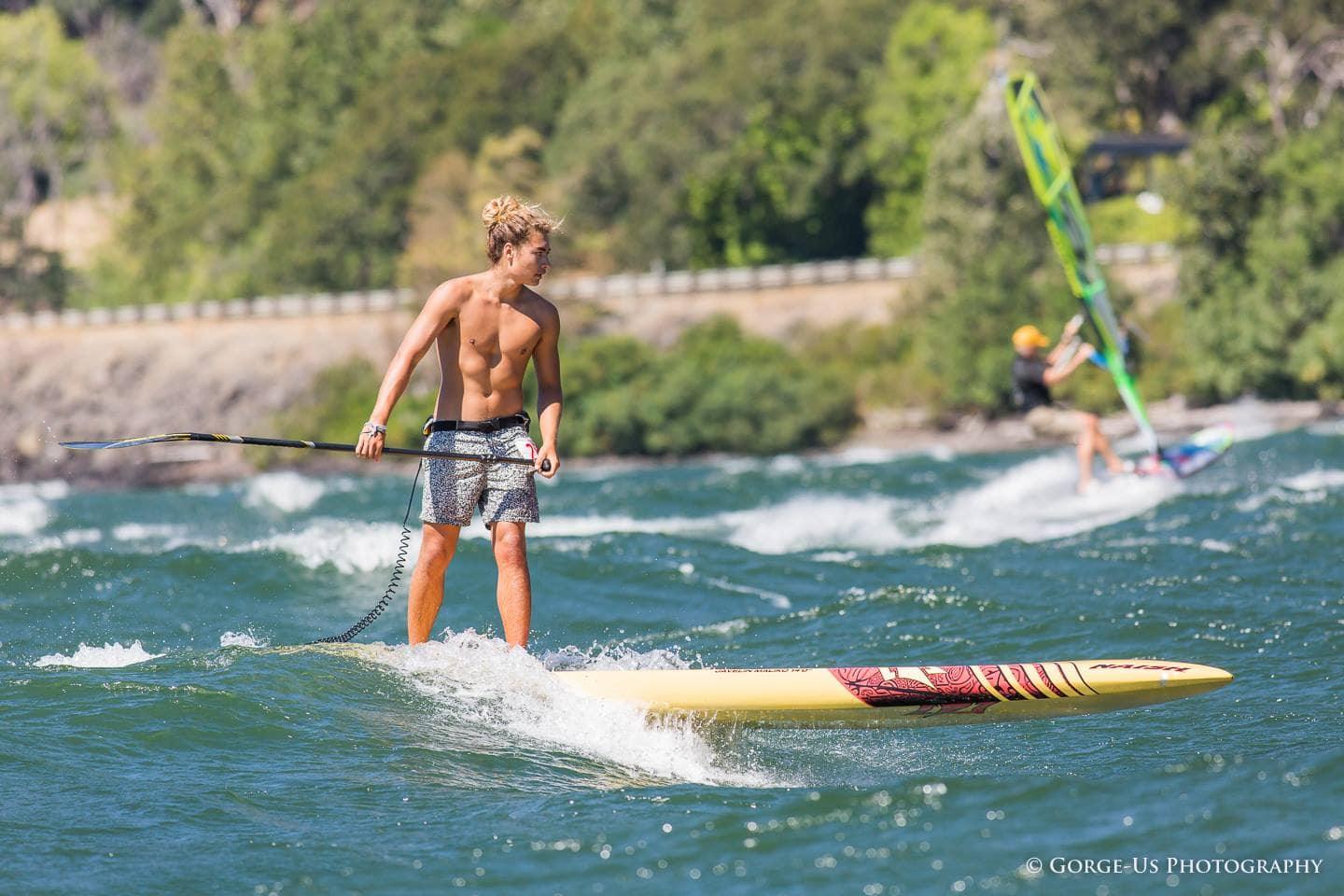 Bernd Roediger and Hannah Hill Post Impressive Results at 2016 Naish Gorge Paddle Challenge - Naish.com