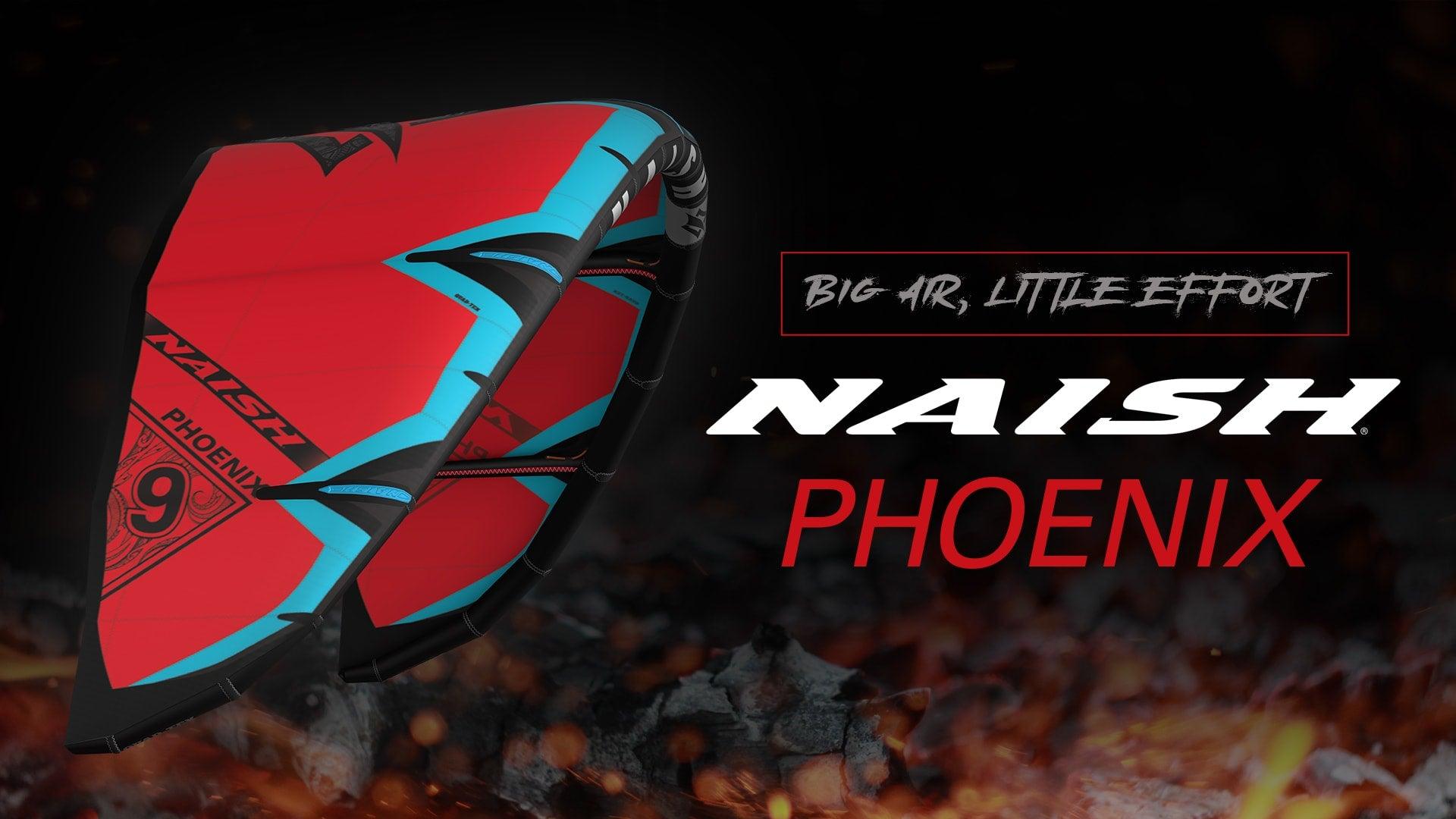 Big Air, Little Effort - New Phoenix Kite - Naish.com