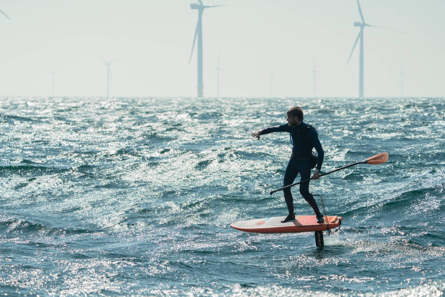 Casper Steinfath makes History as the First to Cross the Kattegat Sea by Hydrofoil - Naish.com