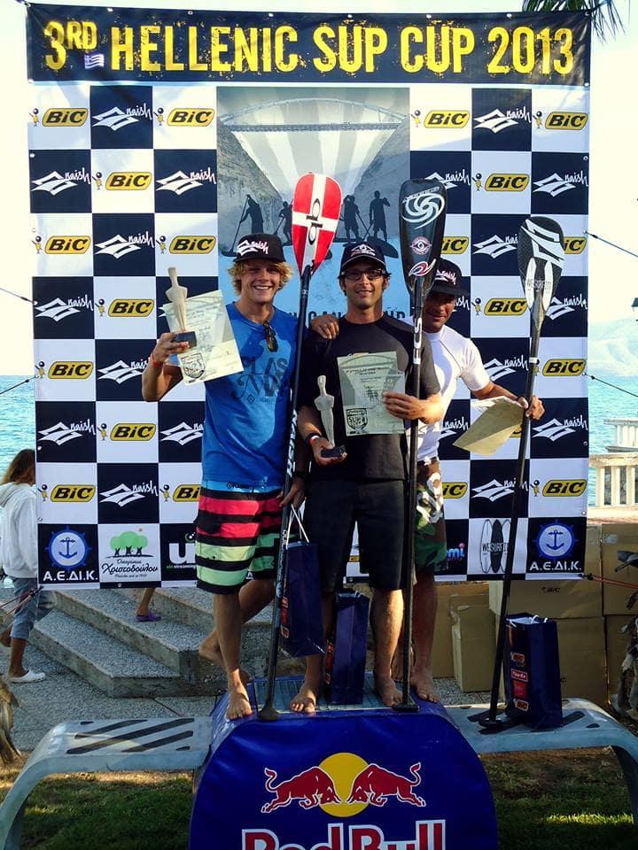 Casper Steinfath Paddles His Javelin 14’0” LE to Another Podium Finish at the Hellenic Sup Cup’s Isthmus Speed Crossing - Naish.com