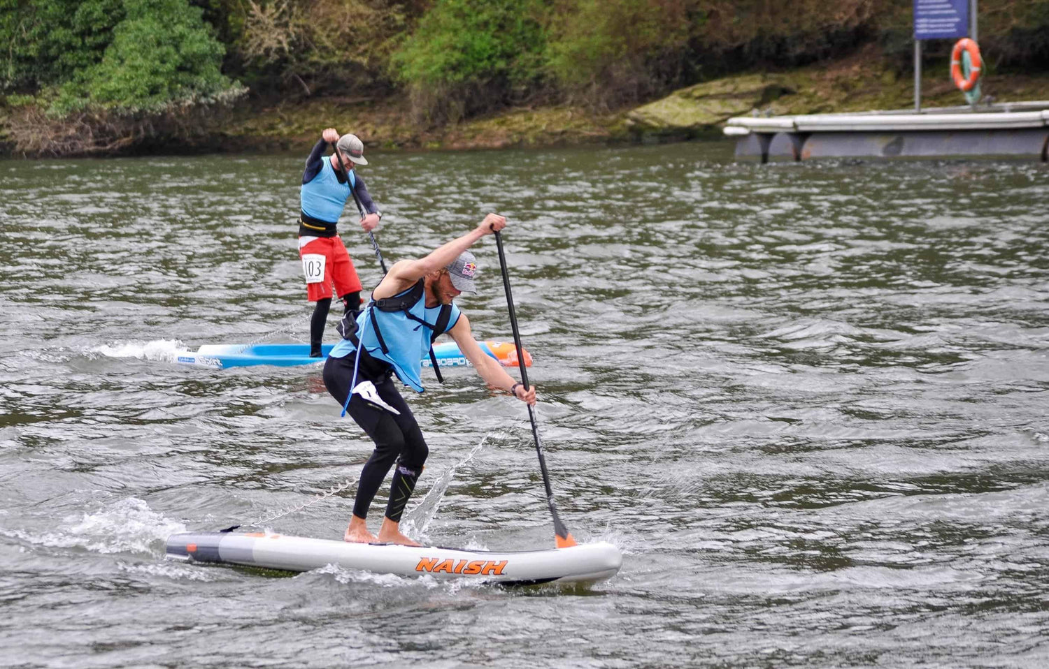 Casper Steinfath Puts the Maliko Inflatable to the Test in UK - Naish.com