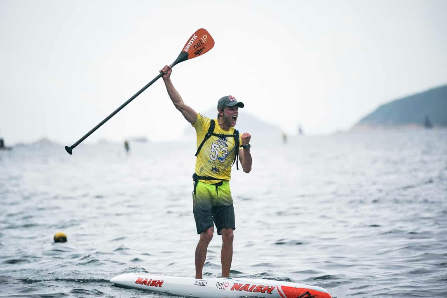 Casper Steinfath Rockets the 2020 Javelin to a Come-from-behind Win at Hong Kong International SUP Championships - Naish.com