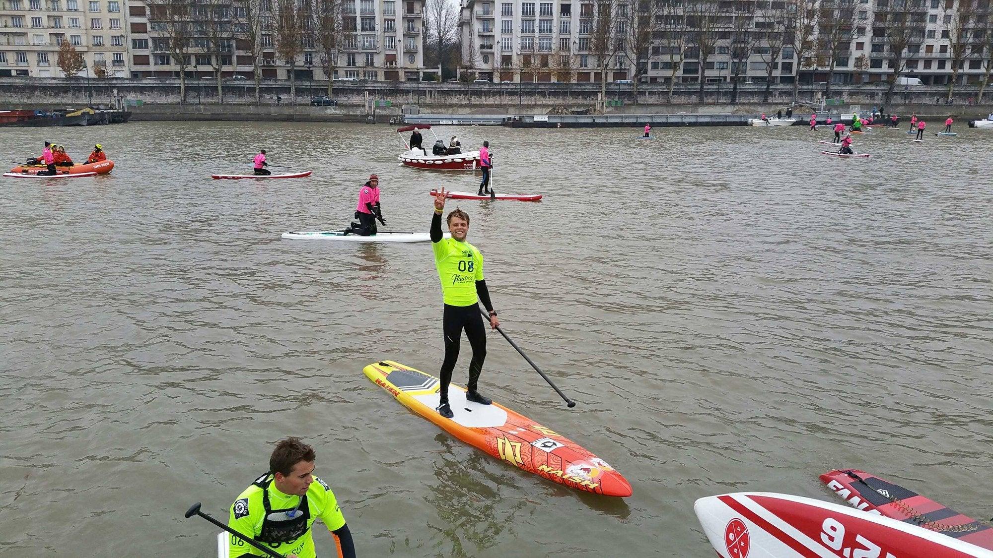 Casper Steinfath Snags Third Place on Naish Maliko at 2017 Paris Crossing - Naish.com