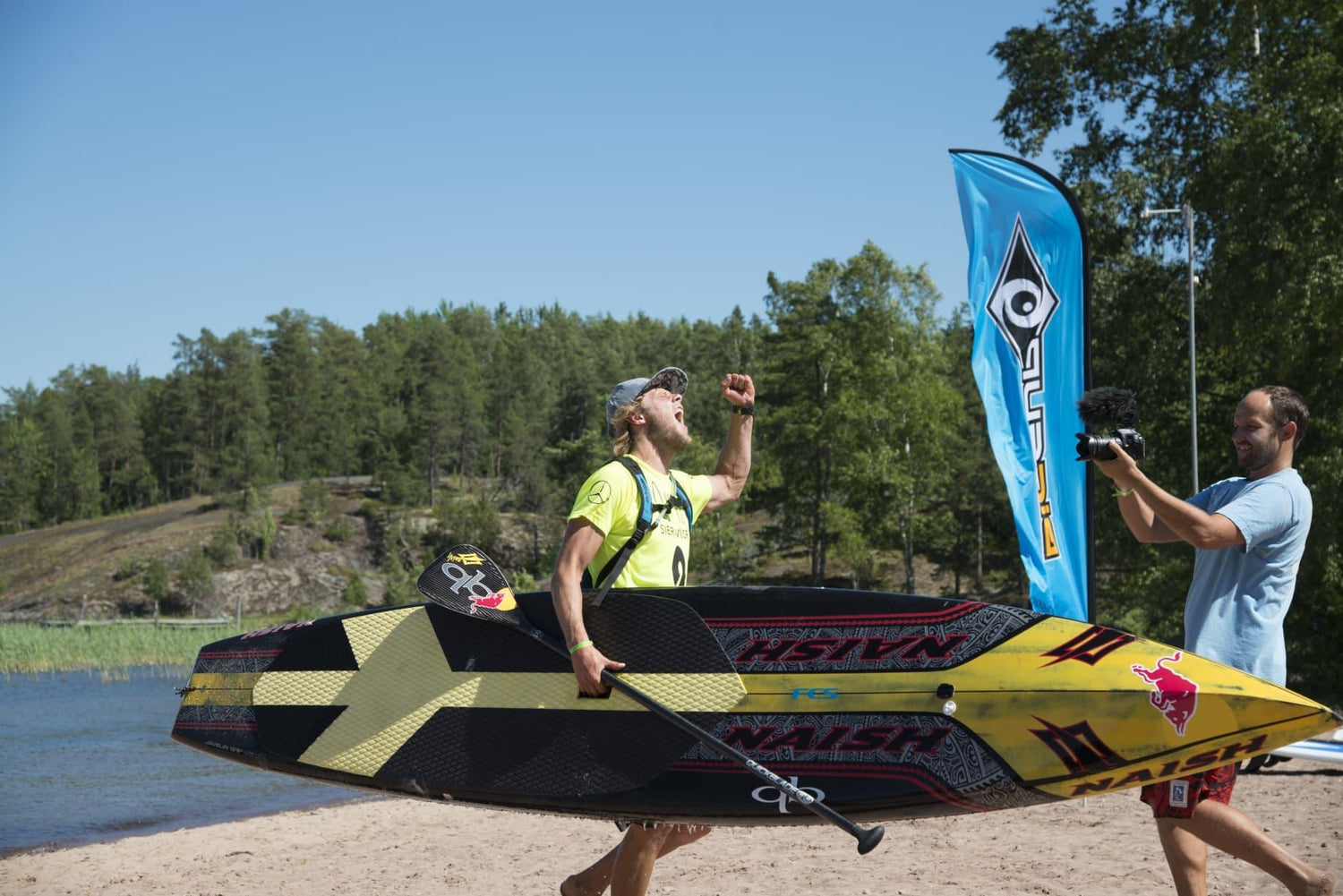 Casper Steinfath Takes First at Sieravuori SUP Masters ­ - Naish.com