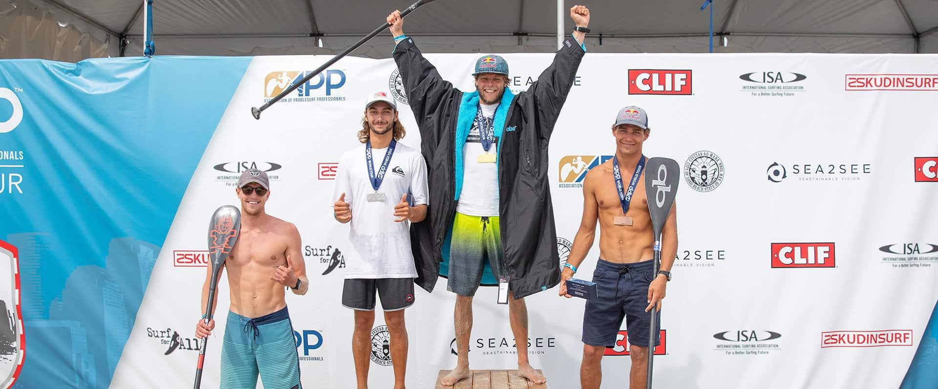 Casper Steinfath Takes Sprint Race Champion Title at NY SUP Open on his Birthday - Naish.com