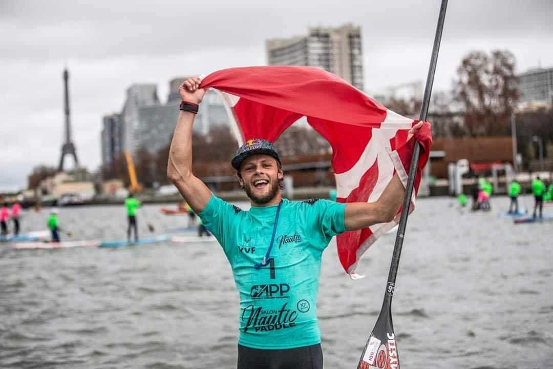 Casper Steinfath Wins Double World Titles at APP Paris SUP Open  - Naish.com