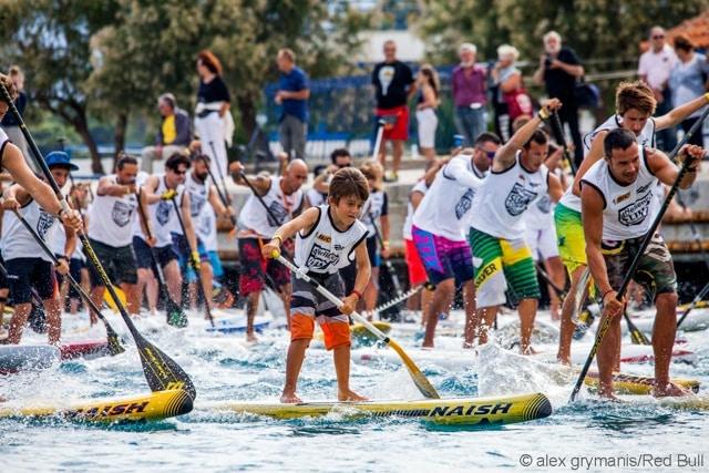 Isthmus Speed Crossing - 2014 Hellenic SUP Cup - Naish.com