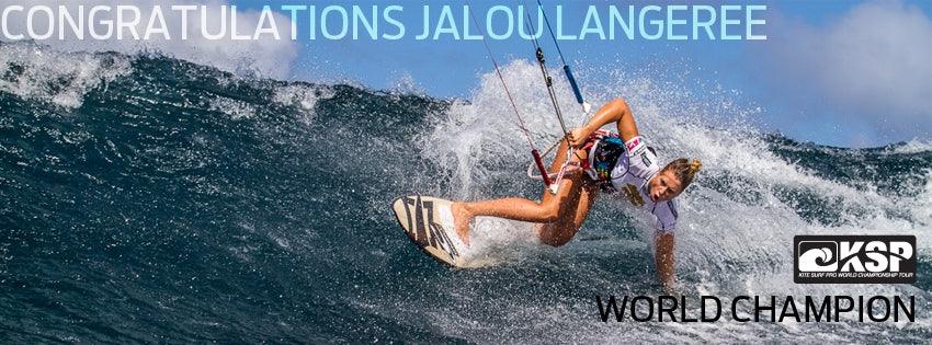 Jalou Langeree KSP Kitesurf World Champion - Naish.com