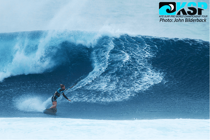 Jalou Langeree on the podium - Naish.com