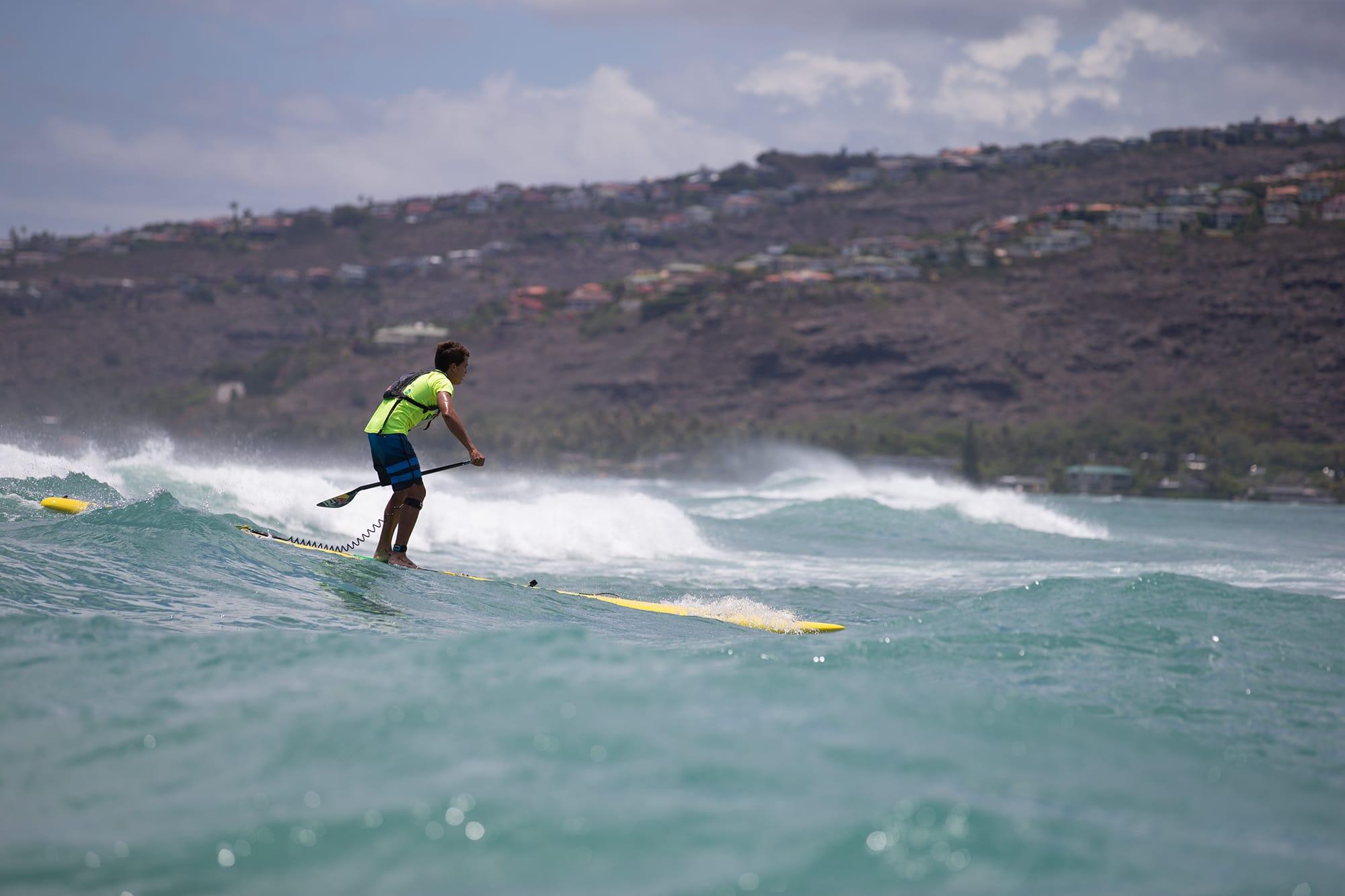 Kai Lenny Finishes Second in 2015 Molokai to Oahu Paddleboard World Championship - Naish.com