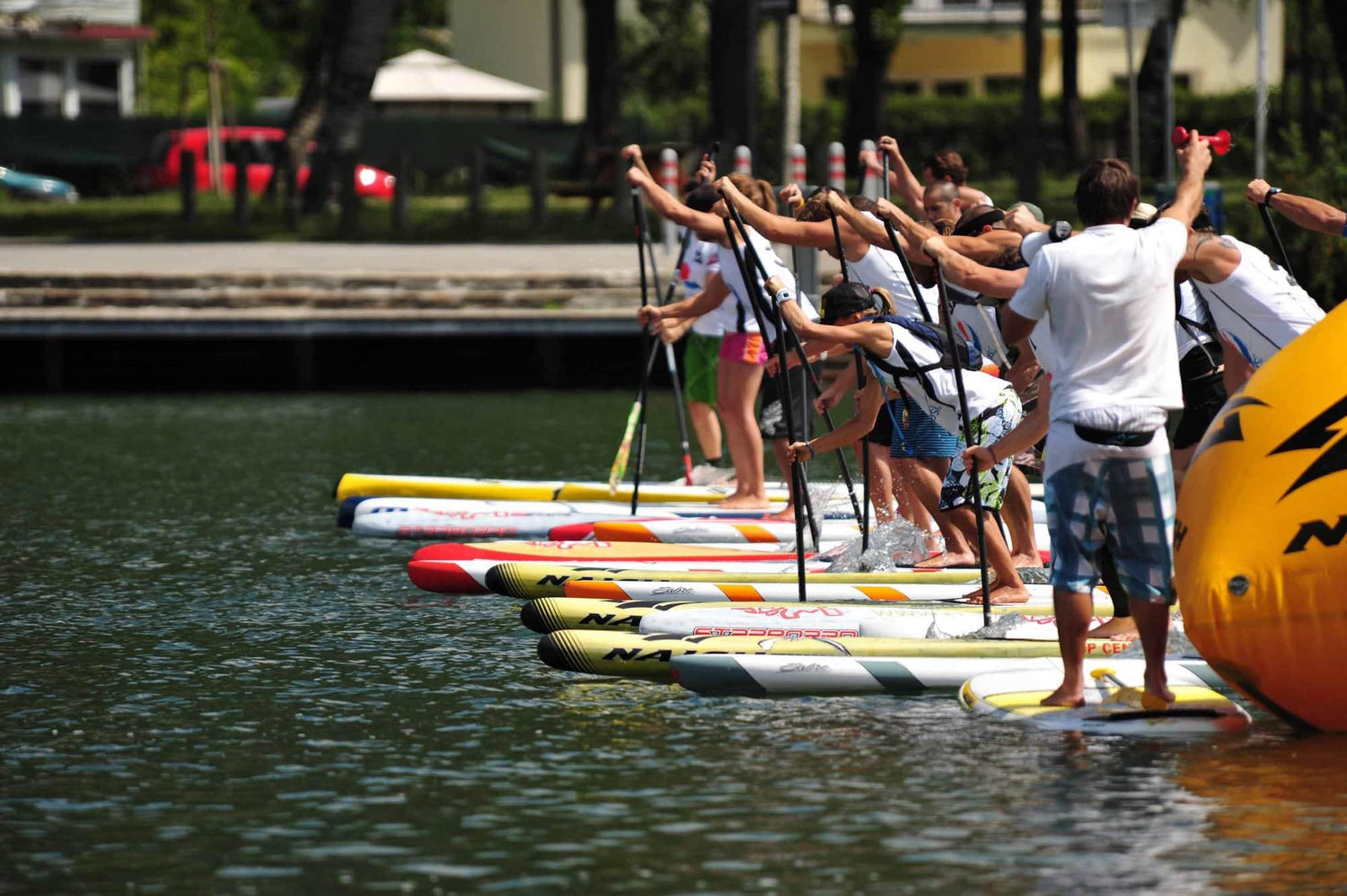 Manca Notar wins the SUP country championships in Vienna - Naish.com