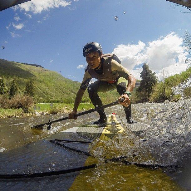 Mariko Strickland sprints to the podium in Vail, CO - Naish.com