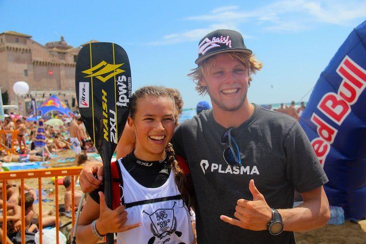 Naish’s Casper Steinfath & Noelani Sach Crowned European Champions After The Final Event In Italy - Naish.com