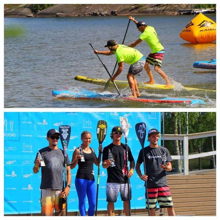 Naish’s Noelani Sach and Casper Steinfath Reign At The Sieravuori SUP Masters - Naish.com