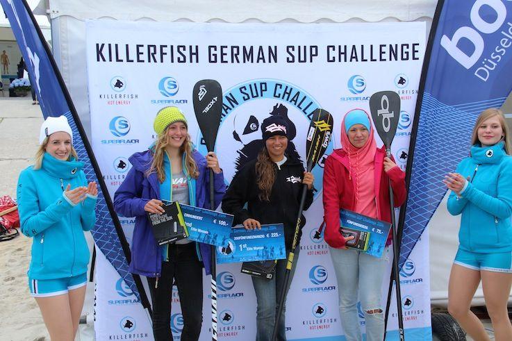 Naish’s Noelani Sach Brings The Heat At Stop #2 Of The German SUP Challenge - Naish.com