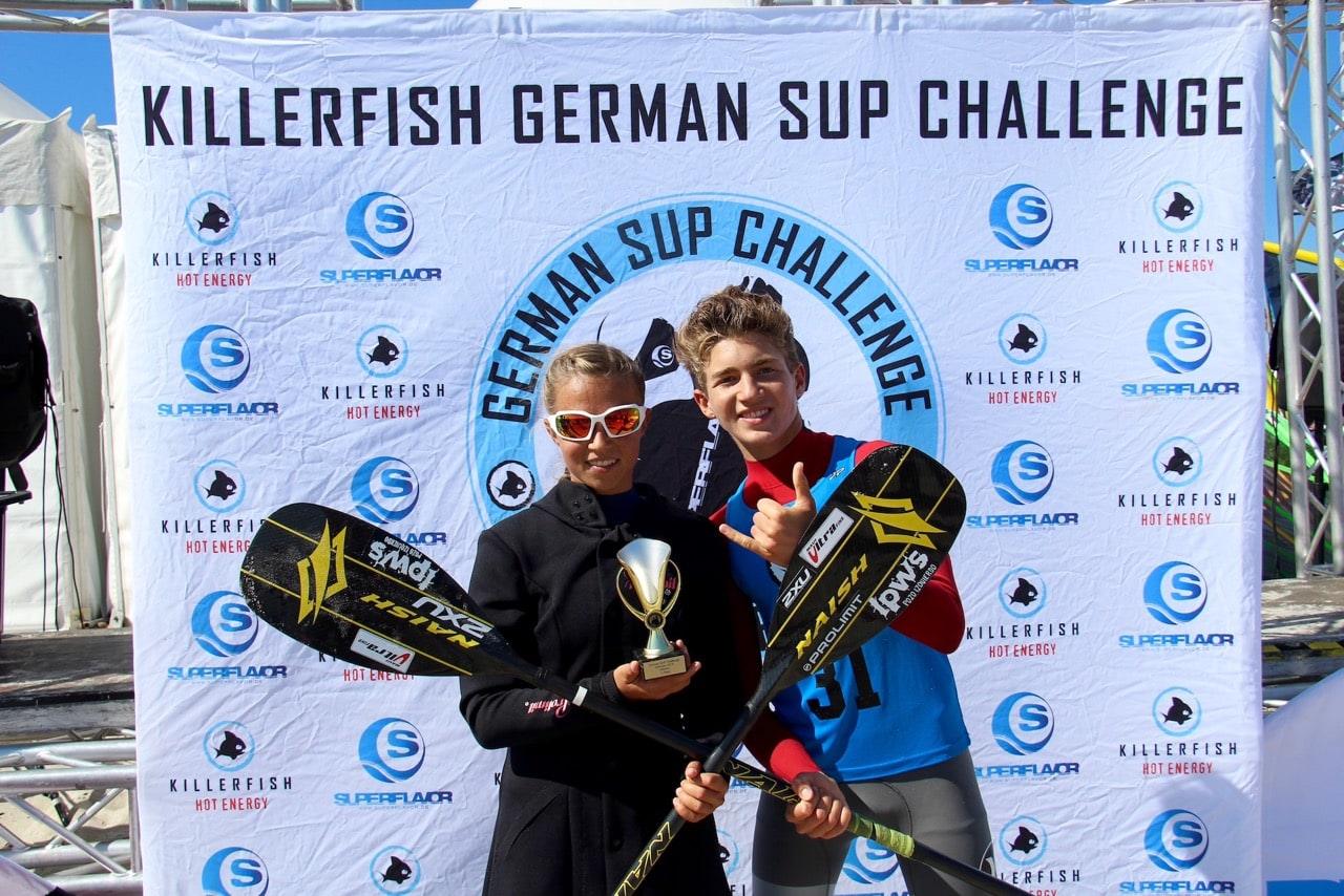 Noelani Sach Takes 1st at 2016 Killerfish German SUP Challenge - Naish.com