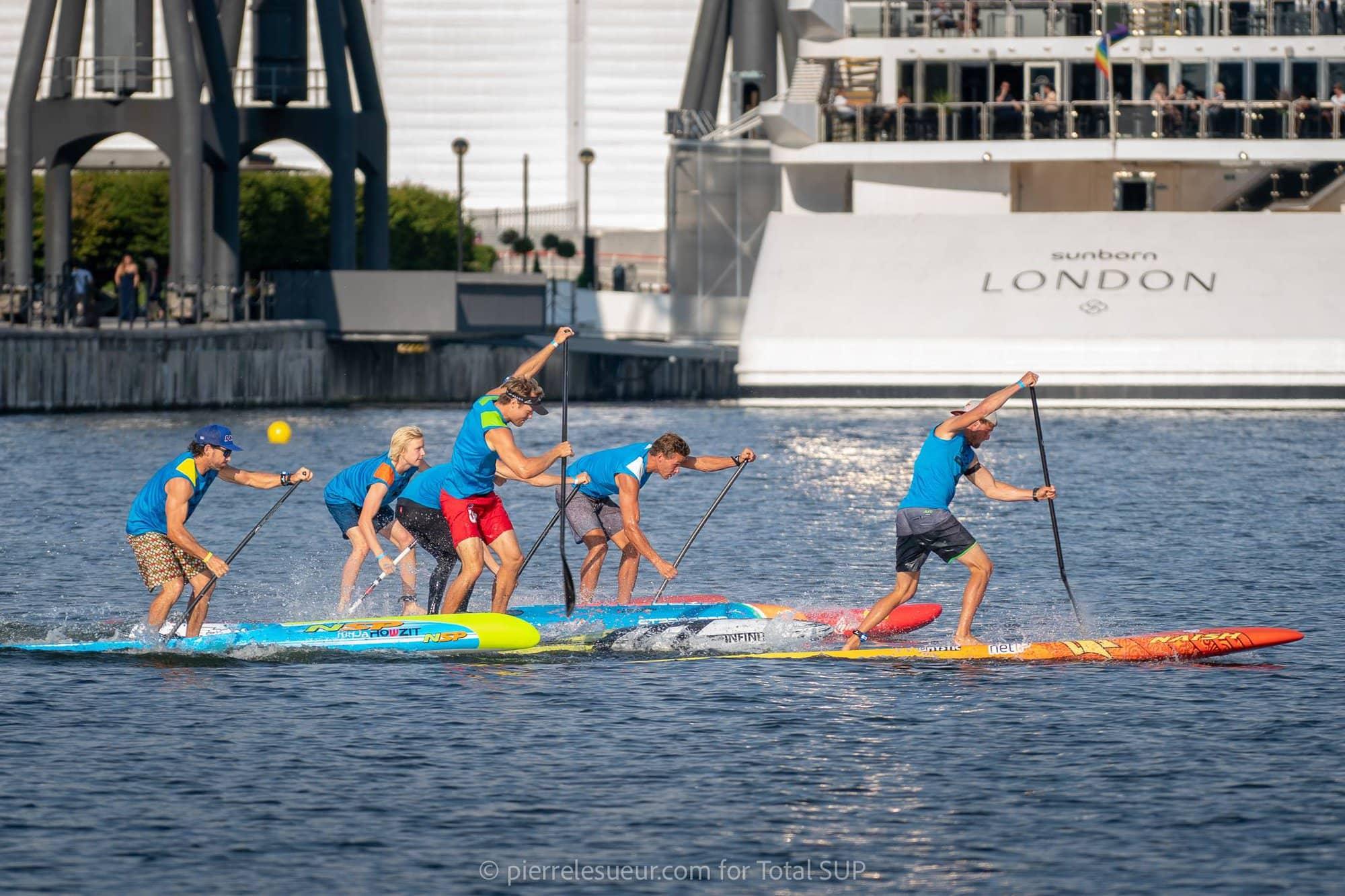 Steinfath, Notar and Reickert Earn Podiums at the London SUP Open to Start the 2018 APP World Tour - Naish.com