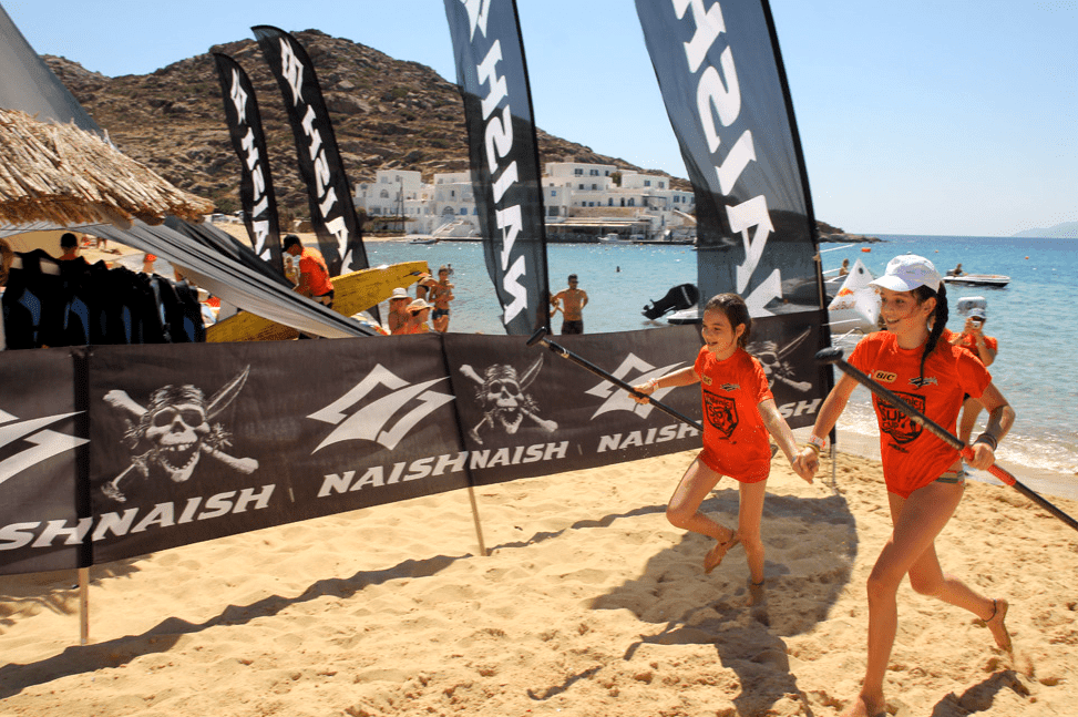 Stop #2 of the Hellenic SUP CUP 2013 brings the fun - Naish.com
