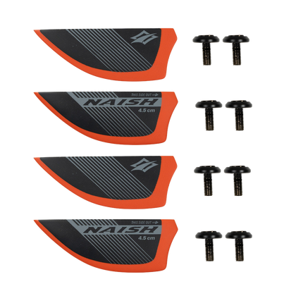 G10 twintip fin set (asymmetrical)